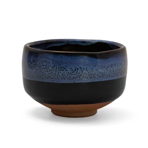 Burakkuburū chawan - matcha tál 