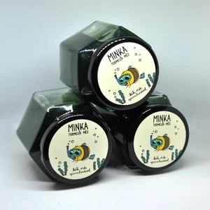 Minka - kék méz spirulinával