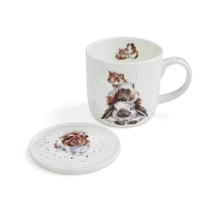 Wrendale Designs - Piggy in middle bögreszett