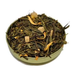 Karamellás zöld tea