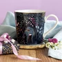 Kép 4/7 - Sara Miller London Midnight Leopard bögre